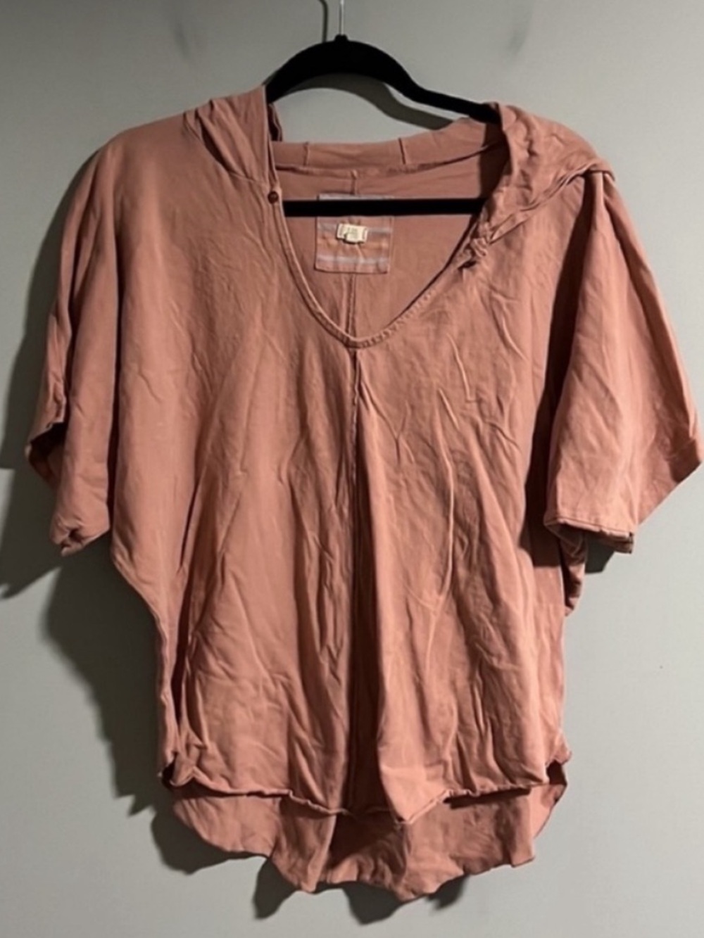 Anthropologie t.la North Coast Short Sleeve Hoodie - Picture 2 of 5